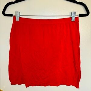 Red Pretty Little Thing Mini Skirt